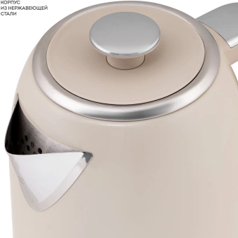 Чайник электрический Galaxy Line GL 0348 1.7л. 2200Вт кремовый корпус: нерж.сталь (ГЛ0348Л) - цена, купить или заказать с доставкой в интернет-магазине Чайник электрический Galaxy Line GL 0348 1.7л. 2200Вт кремовый корпус: нерж.сталь (ГЛ0348Л) - купить недорого с доставкой в интернет-магазине