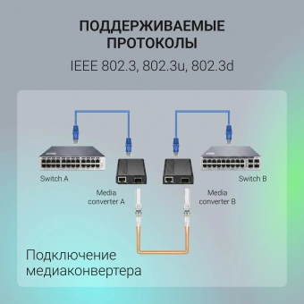 Медиаконвертер Digma DMC-1G35-20A - купить недорого с доставкой в интернет-магазине