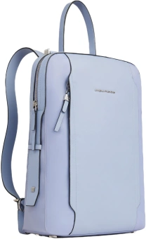 Рюкзак женский Piquadro Lyra CA4576W92T/VI лавандовый нейлон/натур.кожа - купить недорого с доставкой в интернет-магазине