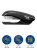 Степлер Kw-Trio 05665black Dolphin 24/6 26/6 (20листов) черный 150скоб металл/пластик - купить недорого с доставкой в интернет-магазине