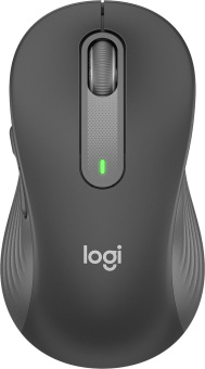Мышь Logitech M650 Large графитовый оптическая 4000dpi silent беспров. BT/Radio USB 5but (910-006236) - купить недорого с доставкой в интернет-магазине