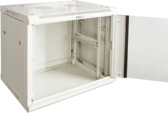 Шкаф коммутационный Lanmaster Pro (TWT-CBWPG-15U-6X4-GY) настенный 15U 600x450мм пер.дв.стекл 60кг серый 350мм 768мм IP20 металл - купить недорого с доставкой в интернет-магазине