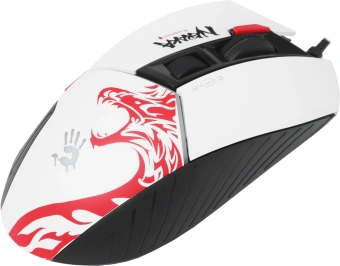 Мышь A4Tech Bloody W95 Max Naraka белый/рисунок оптическая 12000dpi USB 6but - купить недорого с доставкой в интернет-магазине
