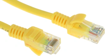 Патч-корд Exegate UTP-RJ45-RJ45-5e-0,3M-YL 1Гбит/с UTP 4 пары cat.5E CCA 0.3м желтый RJ-45 (m)-RJ-45 (m) (EX258664RUS) - купить недорого с доставкой в интернет-магазине