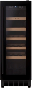 Винный шкаф Lex LWD3020BL 1-нокамерн. черный - купить недорого с доставкой в интернет-магазине
