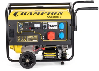 Генератор Champion GG7501E-3 8.1кВт - купить недорого с доставкой в интернет-магазине