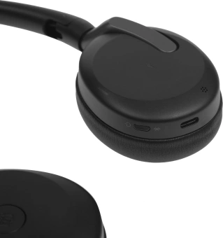 Наушники с микрофоном Jabra Evolve2 65 Flex черный накладные BT оголовье (26699-999-989) - купить недорого с доставкой в интернет-магазине