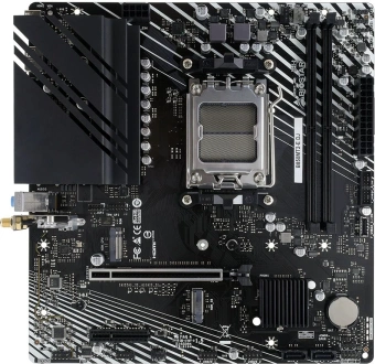 Материнская плата Biostar B850MT2-E DJ Socket AM5 AMD B850 2xDDR5 mATX AC`97 8ch(7.1) 2.5Gg RAID+HDMI+DP - купить недорого с доставкой в интернет-магазине