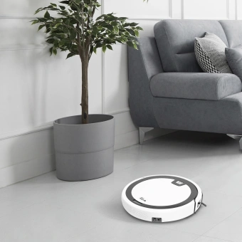 Пылесос-робот Vitek VT-1803 белый - купить недорого с доставкой в интернет-магазине