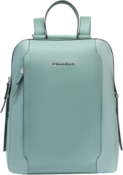 Рюкзак женский Piquadro Lyra CA4576W92T/VE мятный ткань/натур.кожа - купить недорого с доставкой в интернет-магазине
