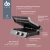 Электрогриль Domfy Metal DSM-EG502 2200Вт черный/серебристый - купить недорого с доставкой в интернет-магазине