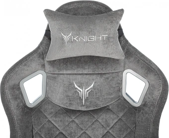 Кресло игровое Knight Outrider LTD серый Light-19 с подголов. крестов. металл - купить недорого с доставкой в интернет-магазине