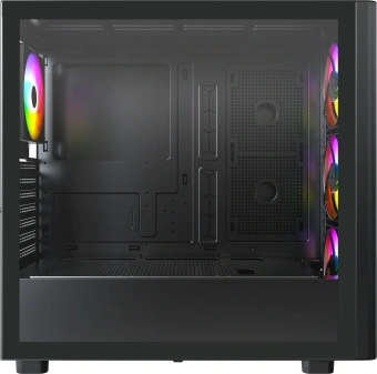 Корпус Montech XR Wood черный без БП ATX 9x120mm 4x140mm 2xUSB3.0 audio bott PSU - купить недорого с доставкой в интернет-магазине
