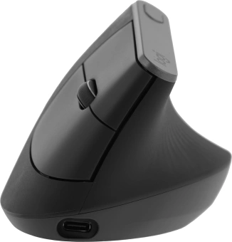 Мышь Logitech MX Vertical черный оптическая 4000dpi беспров. BT/Radio USB 4but (910-005451) - купить недорого с доставкой в интернет-магазине