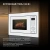 Микроволновая печь Hyundai HBW 2544 WG 25л. 900Вт белый (встраиваемая) - купить недорого с доставкой в интернет-магазине