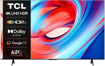 Телевизор LED TCL 75" 75V6B черный 4K Ultra HD 60Hz DVB-T DVB-T2 DVB-C DVB-S DVB-S2 USB WiFi Smart TV - купить недорого с доставкой в интернет-магазине