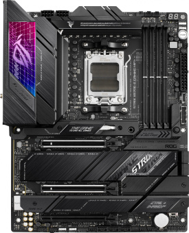 Материнская плата Asus ROG STRIX X670E-E GAMING WIFI SocketAM5 AMD X670 4xDDR5 ATX AC`97 8ch(7.1) 2.5Gg RAID+HDMI+DP - купить недорого с доставкой в интернет-магазине