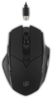 Мышь Оклик 780GW черный оптическая 3200dpi беспров. USB для ноутбука 6but (1903012) - купить недорого с доставкой в интернет-магазине