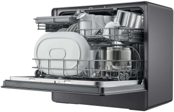 Посудомоечная машина Midea MCFD55S550Bi черный (компактная) - купить недорого с доставкой в интернет-магазине