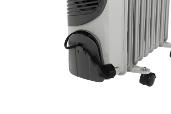 Радиатор масляный Ресанта ОМ-9АВ 2400Вт белый - купить недорого с доставкой в интернет-магазине