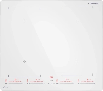 Индукционная варочная поверхность Maunfeld CVI604SBEXWH белый - купить недорого с доставкой в интернет-магазине