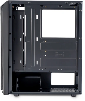 Корпус Оклик OCC-MD302 черный без БП ATX 6x120mm 2xUSB2.0 1xUSB3.0 audio bott PSU - купить недорого с доставкой в интернет-магазине