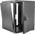Шкаф коммутационный ЦМО (ШРН-12.350.1-9005) настенный 12U 600x359мм пер.дв.стекл 200кг черный 300мм 180град. - купить недорого с доставкой в интернет-магазине