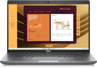 Ноутбук Dell Latitude 5450 Core Ultra 7 155U 16Gb SSD512Gb Intel Graphics 14" WVA FHD (1920x1080) Linux grey WiFi BT Cam (5450-7560) - купить недорого с доставкой в интернет-магазине