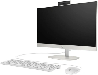 Моноблок HP 24-cr0071ci 23.8" Full HD i7 1355U (1.7) 16Gb SSD1Tb Iris Xe без ОС GbitEth WiFi BT 90W клавиатура мышь Cam белый 1920x1080 - купить недорого с доставкой в интернет-магазине