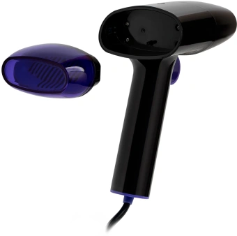 Отпариватель ручной Kitfort КТ-9114 1500Вт черный/фиолетовый - купить недорого с доставкой в интернет-магазине