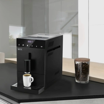 Кофемашина Vitek Metropolis VT-8700 1350Вт черный - купить недорого с доставкой в интернет-магазине