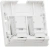 Розетка Nikomax NMC-WO2UD2-FT-ST-WT информ. Keystone RJ45 2 кат.5E UTP бел. - купить недорого с доставкой в интернет-магазине