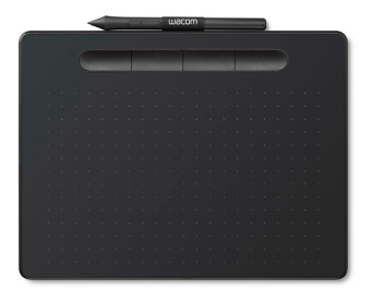 Графический планшет Wacom Intuos M CTL-6100K-B USB черный - купить недорого с доставкой в интернет-магазине