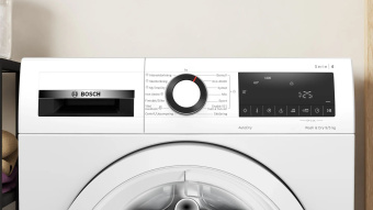 Стиральная машина Bosch WNA144VLSN пан.швед. класс: E загр.фронтальная макс.:9кг (с сушкой) белый инвертор - купить недорого с доставкой в интернет-магазине