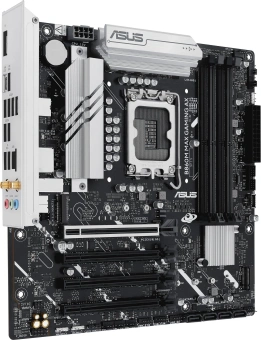 Материнская плата Asus B860M MAX GAMING AX Soc-1851 Intel B860 4xDDR5 mATX AC`97 8ch(7.1) 2.5Gg RAID+DP - купить недорого с доставкой в интернет-магазине