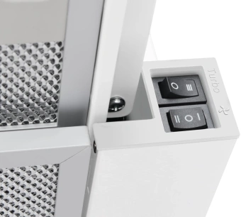 Вытяжка встраиваемая Hansa OTP6233WH белый управление: кнопочное (1 мотор) - купить недорого с доставкой в интернет-магазине