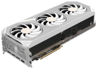 Видеокарта Zotac PCI-E 5.0 RTX 5080 SOLID OC WHITE ED NVIDIA GeForce RTX 5080 16Gb 256bit GDDR7 2640/30000 HDMIx1 DPx3 HDCP Ret - купить недорого с доставкой в интернет-магазине