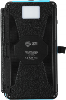 Мобильный аккумулятор Cactus CS-PBFSPT-10000 10000mAh 2.1A 2xUSB-A черный - купить недорого с доставкой в интернет-магазине