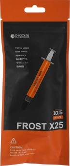 Термопаста ID-Cooling FROST X25 4g 10.5Вт/(м-К) шприц 4гр. - купить недорого с доставкой в интернет-магазине
