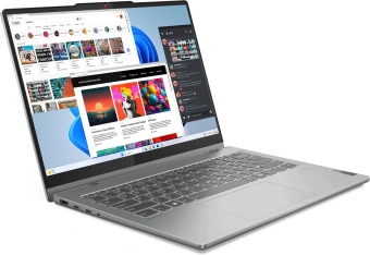 Ноутбук Lenovo IdeaPad 5 14AHP9 Ryzen 5 8645HS 16Gb SSD512Gb AMD Radeon 760M 14" OLED Touch WUXGA (1920x1200) noOS grey WiFi BT Cam (83DR005QRK) - купить недорого с доставкой в интернет-магазине