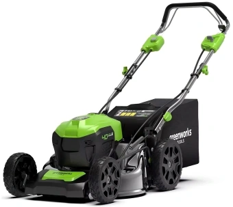 Газонокосилка роторная Greenworks GD40LM46SP (2506807) - купить недорого с доставкой в интернет-магазине