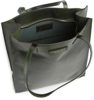 Сумка шоппер The Bridge Mirra 04130401/I2 темно-зеленая натур.кожа - купить недорого с доставкой в интернет-магазине