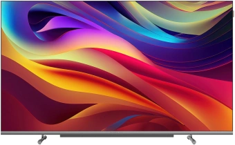 Телевизор QLED Digma Pro 55" QLED 55L Google TV Frameless черный/серебристый 4K Ultra HD 120Hz HSR DVB-T DVB-T2 DVB-C DVB-S DVB-S2 USB WiFi Smart TV - купить недорого с доставкой в интернет-магазине