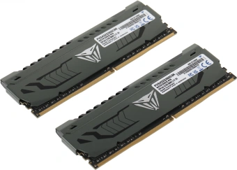 Память DDR4 2x16GB 3600MHz Patriot PVS432G360C8K Viper Steel RTL Gaming PC4-28800 CL18 DIMM 288-pin 1.35В single rank с радиатором Ret - купить недорого с доставкой в интернет-магазине