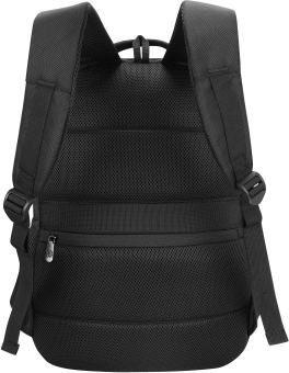 Рюкзак для ноутбука 15.6" Digma Stash S1 черный полиэстер (DGBP15S1BK) - купить недорого с доставкой в интернет-магазине