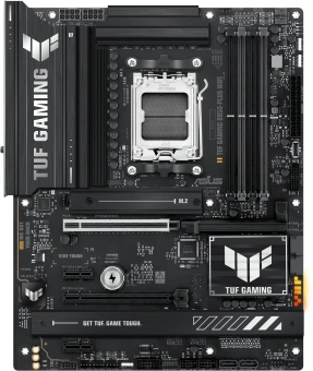 Материнская плата Asus TUF GAMING B850-PLUS WIFI SocketAM5 AMD B850 4xDDR5 ATX AC`97 8ch(7.1) 2.5Gg RAID+HDMI+DP - купить недорого с доставкой в интернет-магазине