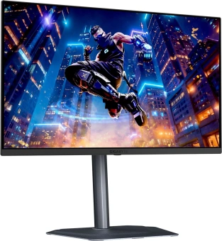 Монитор Gigabyte 27" MO27Q3 EK черный QD OLED LED 16:9 HDMI M/M матовая HAS Piv 1500000:1 250cd 178гр/178гр 2560x1440 360Hz G-Sync FreeSync Premium Pro DP QHD 6.55кг - купить недорого с доставкой в интернет-магазине
