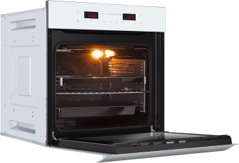 Духовой шкаф Электрический Hiberg VM 6192 W белый - купить недорого с доставкой в интернет-магазине