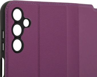 Чехол (флип-кейс) BoraSCO для Samsung Galaxy A15 Book Case фиолетовый (72864) - купить недорого с доставкой в интернет-магазине