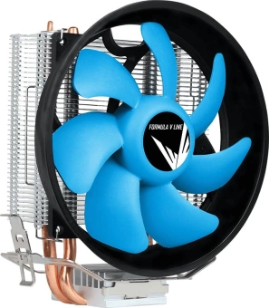 Устройство охлаждения(кулер) Formula AC Verkho Plus Soc-AM5/AM4/1200/1700/1851 черный/синий 4-pin 10-26.5dB Al 110W 271gr Ret (VERKHO PLUS) - купить недорого с доставкой в интернет-магазине